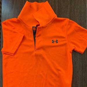 Under Armour Vibrant Orange Polo